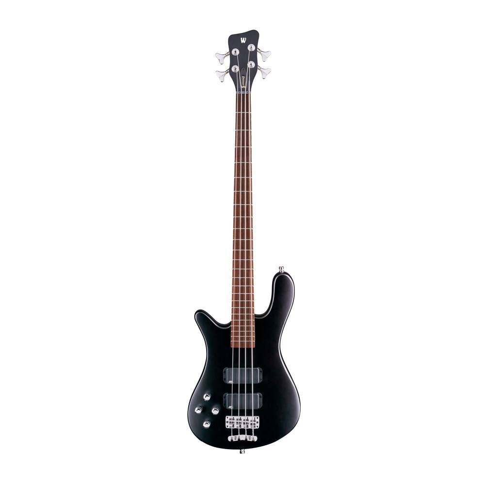 Warwick RockBass Streamer STD 4-String Left-Handed Bass Guitar in Nirvana Black Transparent Satin