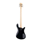 Warwick RockBass Streamer STD 4-String Left-Handed Bass Guitar in Nirvana Black Transparent Satin
