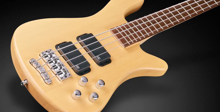 Warwick Streamer Standard 4-String Bass Guitar in Natural Transparent Satin