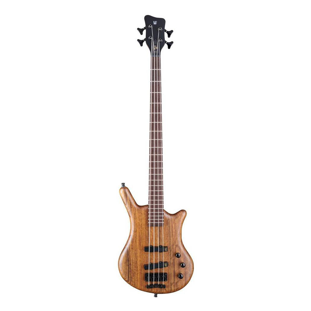 Warwick Teambuilt Pro Series Thumb BO 4-String Bass Guitar in Natural Transparent Satin with Black Hardware