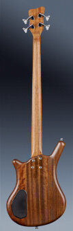 Warwick Teambuilt Pro Series Thumb BO 4-String Bass Guitar in Natural Transparent Satin with Black Hardware