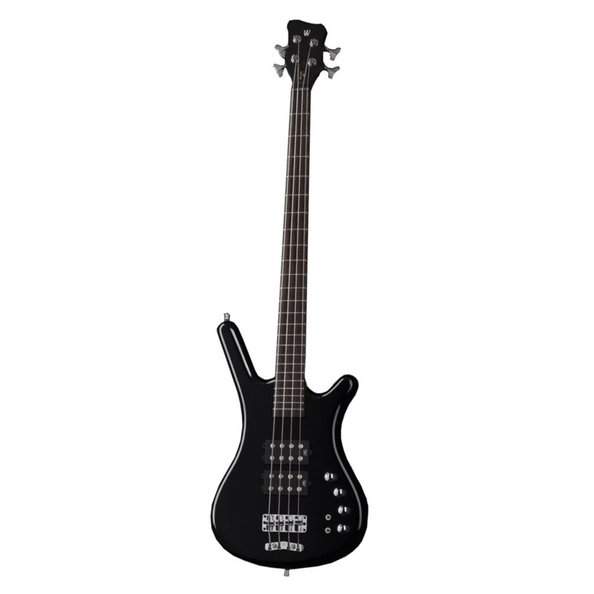 Warwick TeamBuilt Corvette $$ 4-String Solid Black High Polish