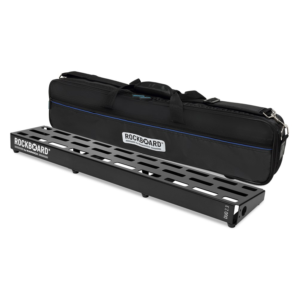 RockBoard DUO 2.3 Pedal Board with Gig Bag