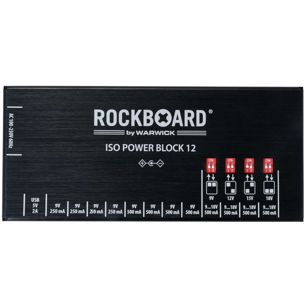 RockBoard ISO Power Block V12 IEC Isolated Multi Power Supply