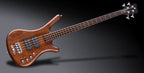 Warwick Teambuilt Pro Series Corvette 4-String Bass Guitar in Antique Tobacco Transparent Satin
