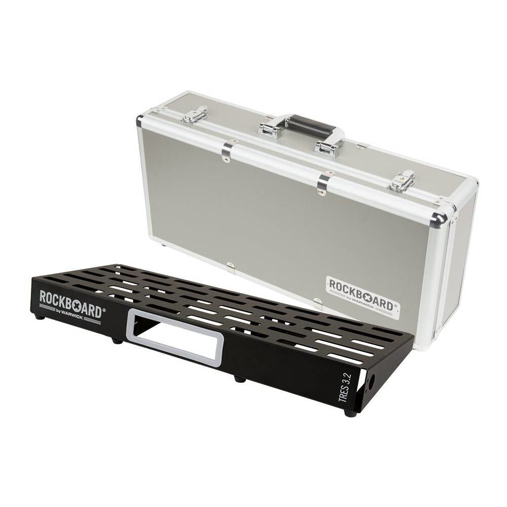 Warwick Rockboard Tres 3.2 Pedalboard with Flight Case