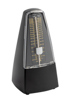Cherub Pyramid Style Mechanical Metronome with Bell for guitar practice, featuring classic design and audible ticking sound.