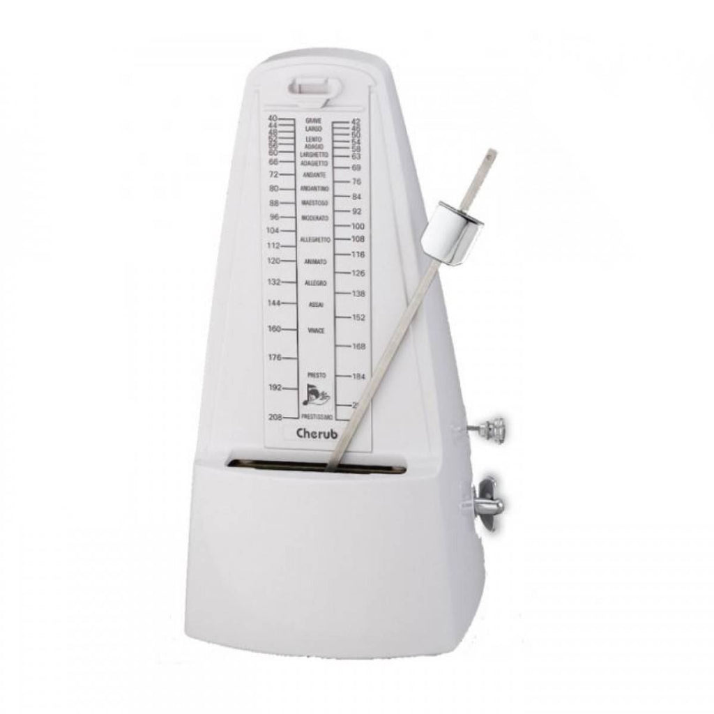 Cherub WSM330 Pyramid Style Metronome - White