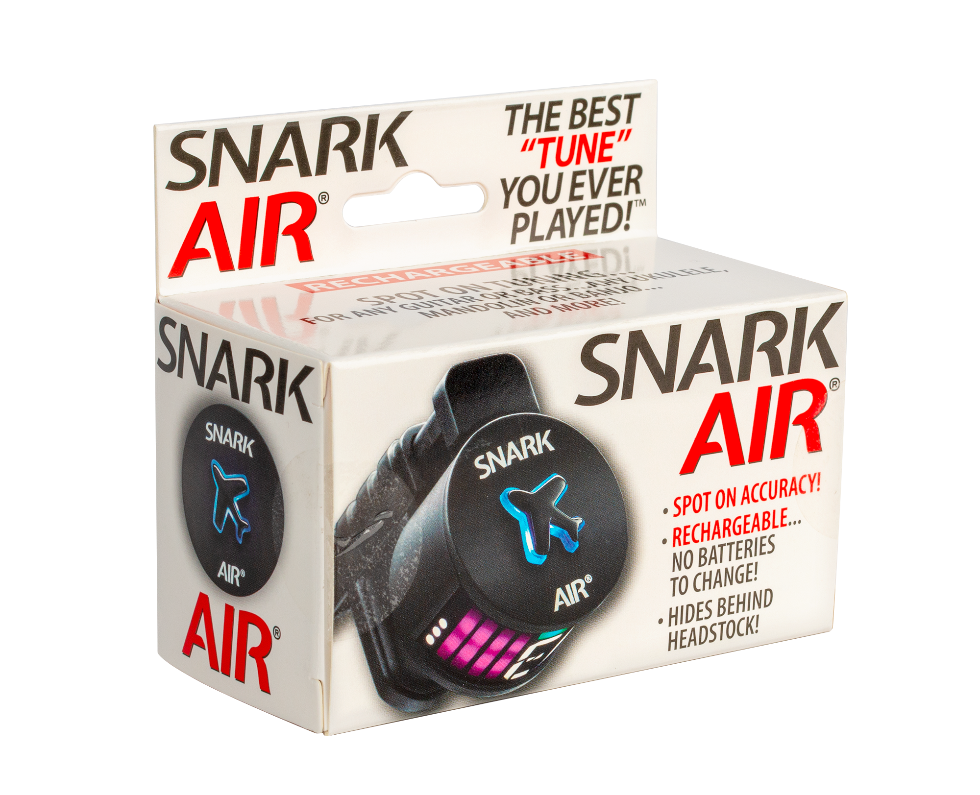 SNARK AIR Rechargeable Clip-On Guitar Headstock Tuner