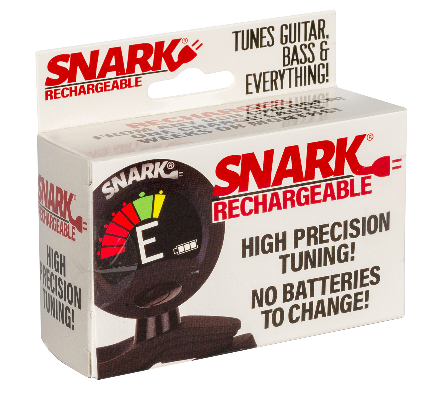 Snark Rechargeable All Instrument Clip on Chromatic Tuner