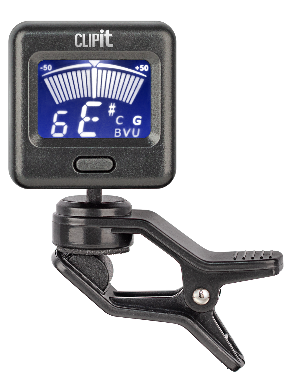 Clip-it Super All-Instrument Tuner with 2-Colour LCD Display