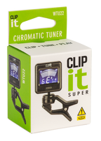 Clip-it Super All-Instrument Tuner with 2-Colour LCD Display