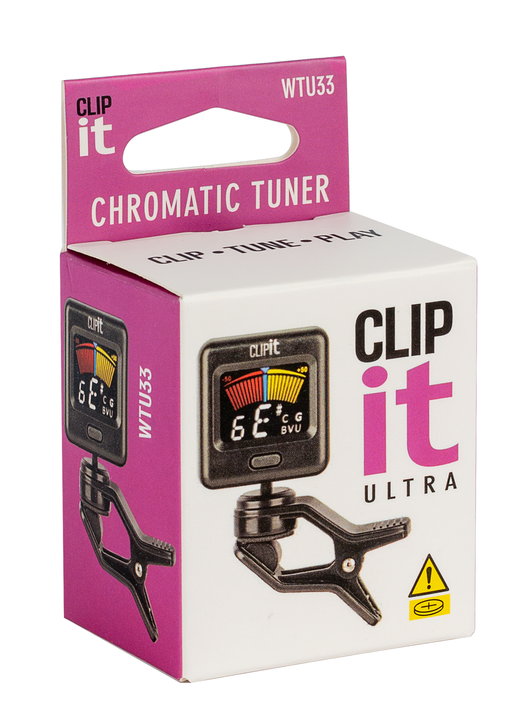 Clip It Ultra Tuner - 3 Colour LCD Display