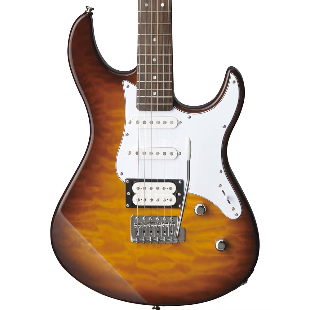 Yamaha Pacifica 212VQM Electric Guitar - Tobacco Brown Sunburst