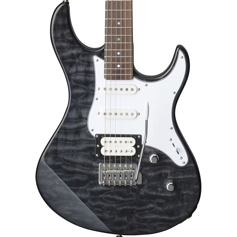 Yamaha Pacifica 212VQM Electric Guitar - Translucent Black