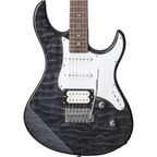 Yamaha Pacifica 212VQM Electric Guitar - Translucent Black