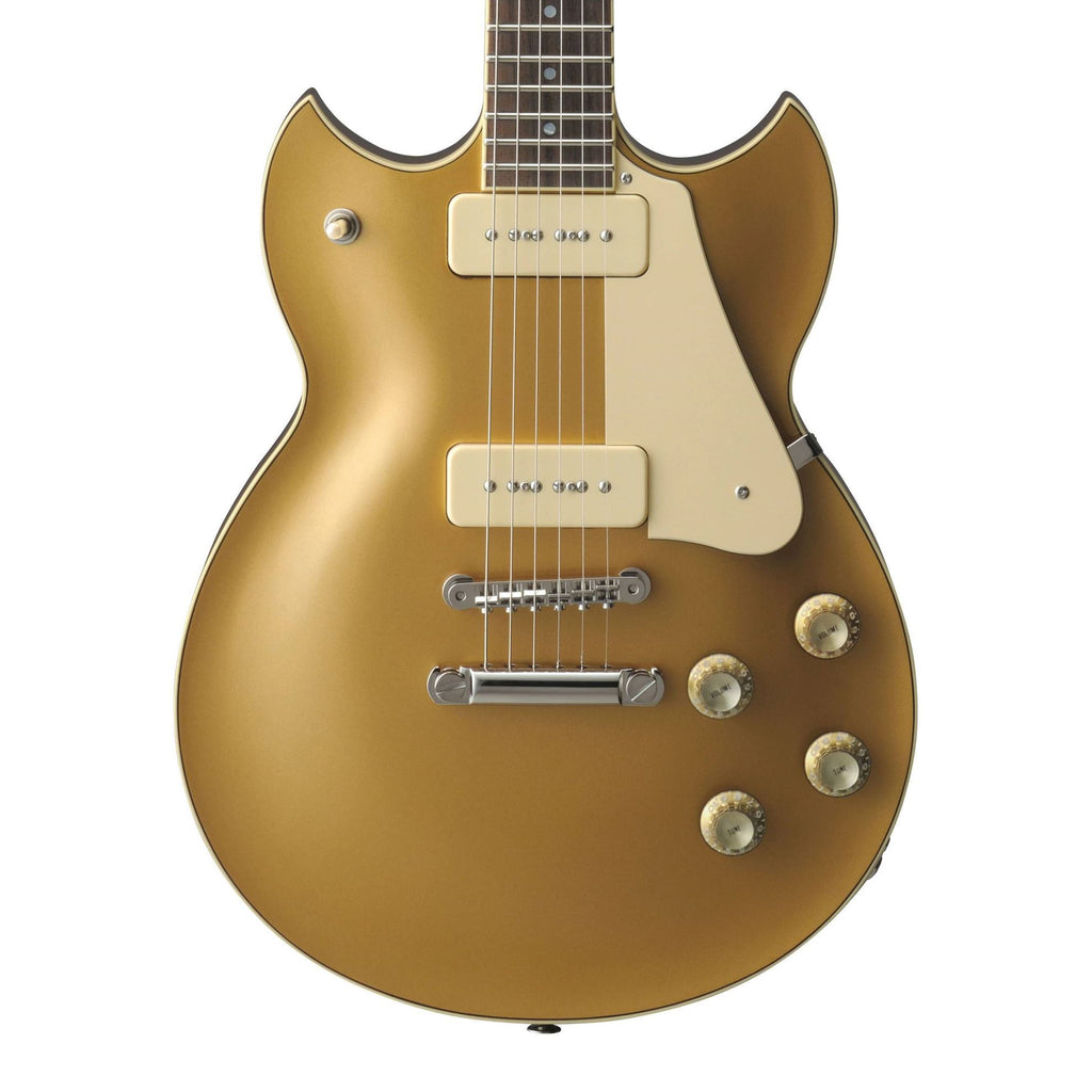 Yamaha SG1802 Hand-Crafted Electric Guitar with Mahogany Neck & Rosewood Fingerboard in Gold Top