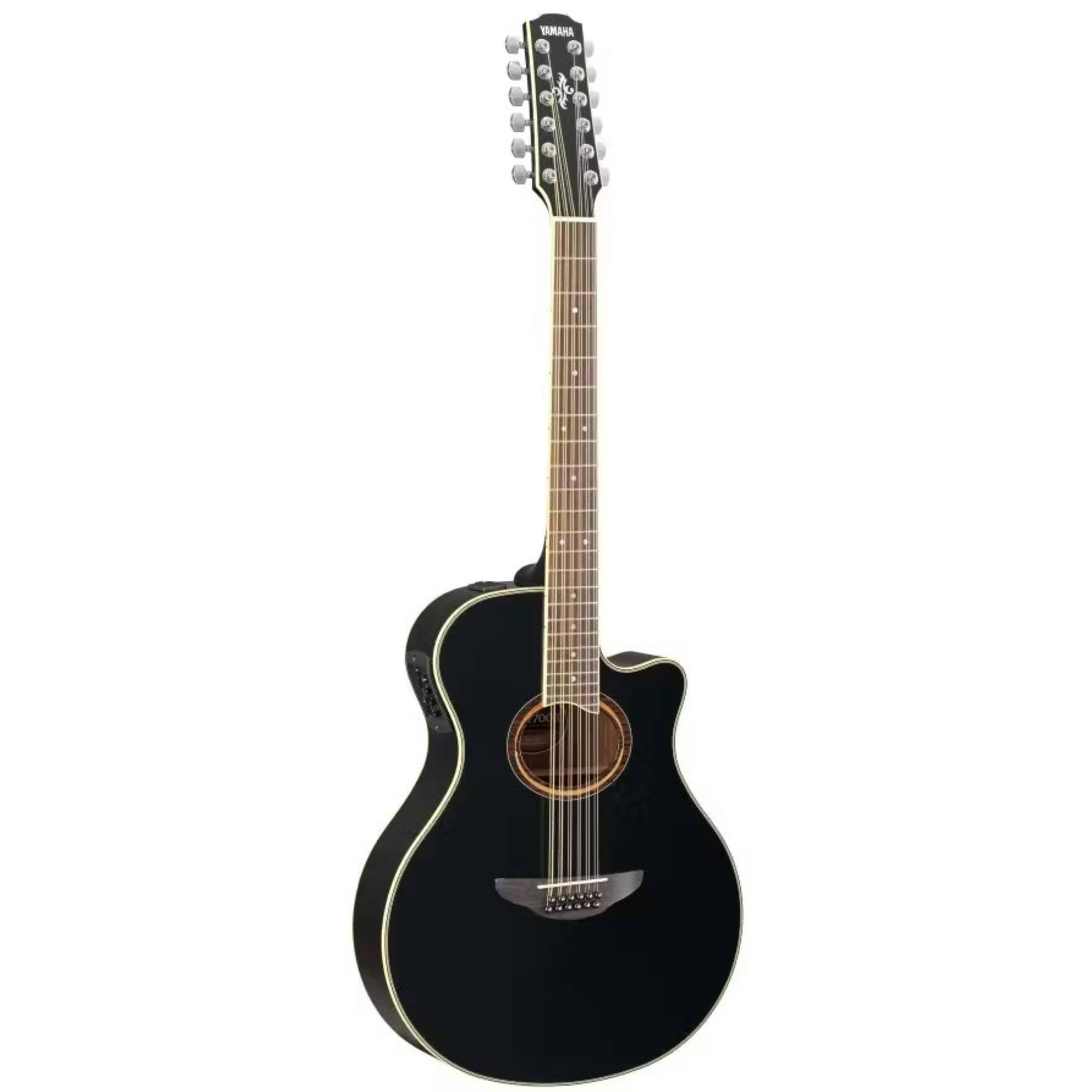 Yamaha APX700II-12 12-String Acoustic-Electric Guitar - Black