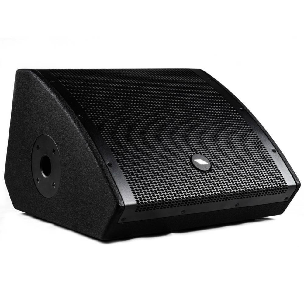 Proel WX10A active 2-way coaxial powered monitor speaker with handles and control panel, designed for stage sound reinforcement.