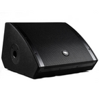Proel WX10A active 2-way coaxial powered monitor speaker with handles and control panel, designed for stage sound reinforcement.