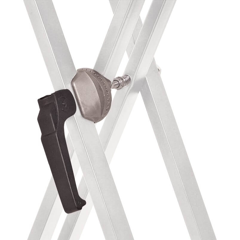 Xtreme KS168 Professional Heavy Duty Double-Braced Keyboard Stand - White