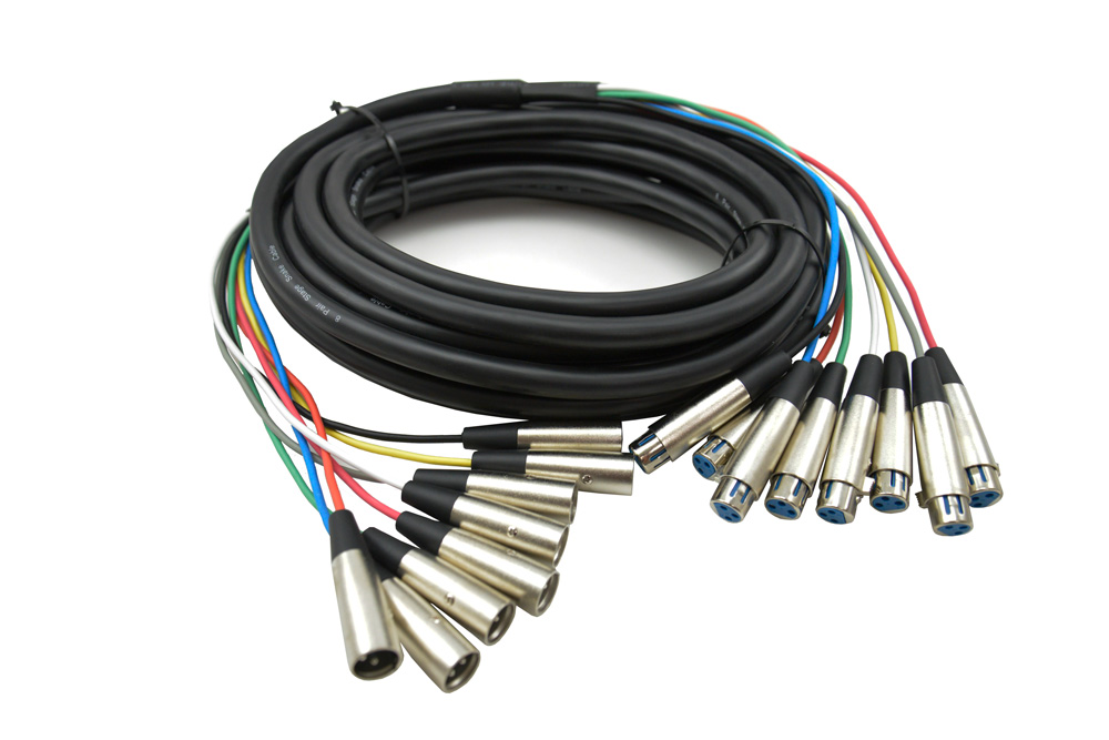 AVE Connex XLR8X810M Multicore Cable XLR to XLR 10m