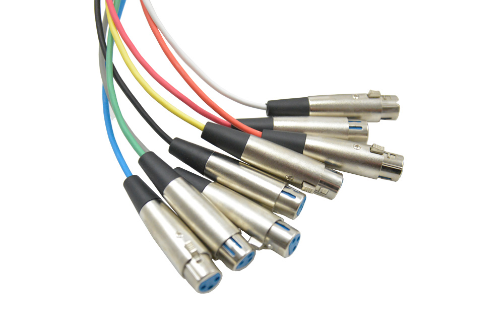 AVE Connex XLR8X810M Multicore Cable XLR to XLR 10m