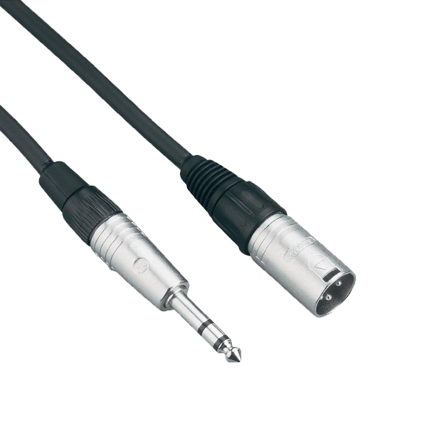 AVE Connex XMJS-8 Balanced XLR Male to Jack Male Cable 8m