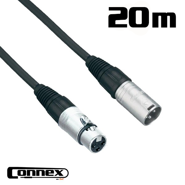 AVE Connex XMXF-20 Pro XLR Audio Cable 20m