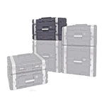 Xtreme XRC8U Rack Mount Road Case - Holds 8 Units