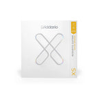 D'Addario XSABR1256 XS 80/20 Bronze Acoustic Strings set with 12-56 gauge, showing individual strings on a white background.