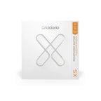 D'Addario XS Phosphor Bronze Resophonic Strings set 16-56 for acoustic guitars, showing the packaged strings on a white background.