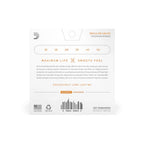 D'Addario XS Phosphor Bronze Resophonic Strings set 16-56 for acoustic guitars, featuring high-quality D'Addario branding and packaging.