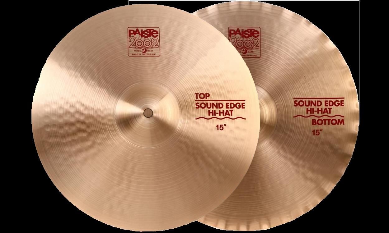 Paiste 15 Inch 2002 Sound Edge Hi Hats