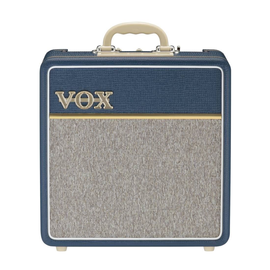 Vox AC4C1-BL All Tube Guitar Amp Combo with 10in Celestion Speaker in Blue