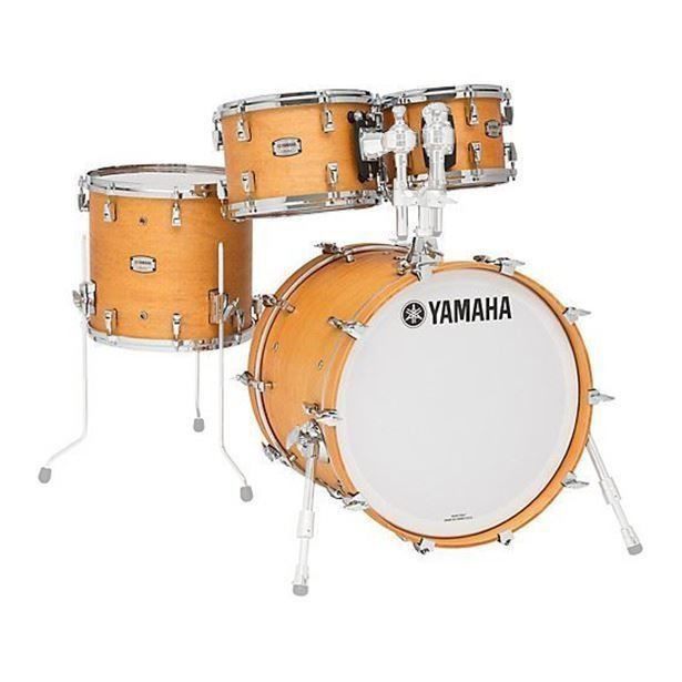 Yamaha Absolute Hybrid Maple Euro Shell Pack Drum Kit in Vintage Natural