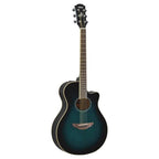 Yamaha APX600 Thinline Acoustic Guitar with Pickup - Oriental Blue Burst