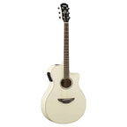 Yamaha APX600 Thinline Acoustic Guitar with Pickup - Vintage White