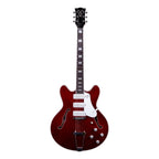 Vox Bobcat S66 Semi-Hollow Electric Guitar in Cherry Red