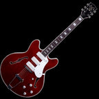 Vox Bobcat S66 Semi-Hollow Electric Guitar in Cherry Red