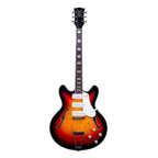 Vox Bobcat S66 Semi-Hollow Electric Guitar in Sunburst