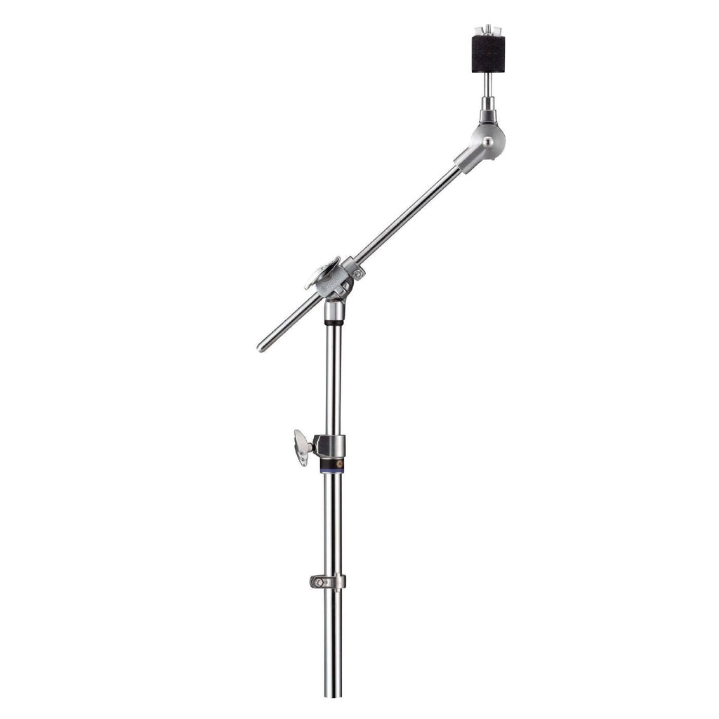 Yamaha CH755 boom cymbal holder with long boom arm for drum hardware and accessories, securely mounted and adjustable.