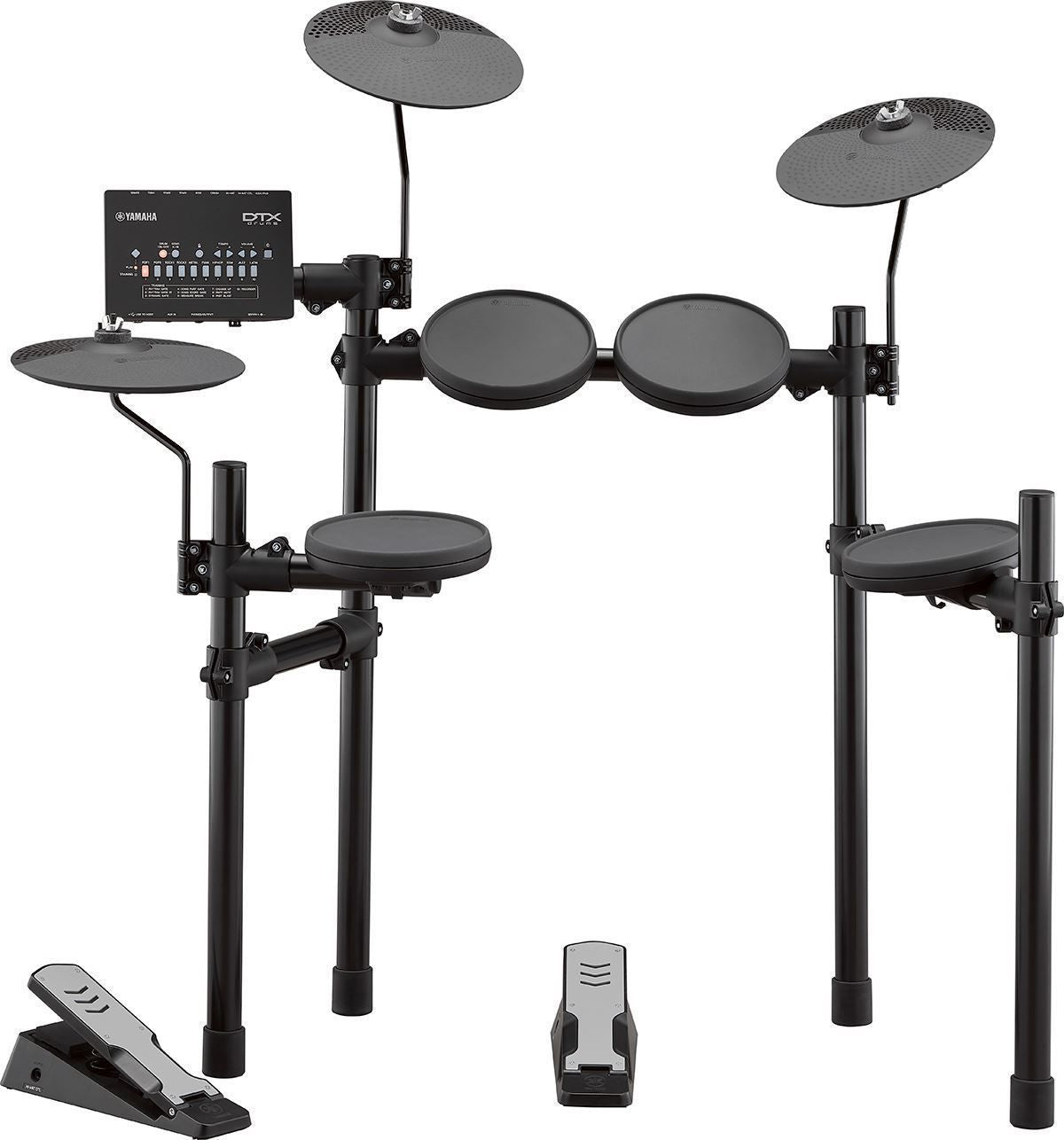 Yamaha DTX402K PLUS Electronic Drum Kit Package with Sticks, Stool and Headphones
