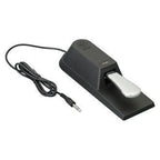 Yamaha FC4A piano-style sustain pedal for keyboards, black foot pedal with cable connection, compatible with Yamaha digital pianos.