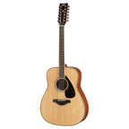 Yamaha FG820NT-12 Acoustic 12-String Guitar Natural
