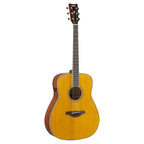 Yamaha FG-TA TransAcoustic Dreadnought Acoustic Guitar - Vintage Tint