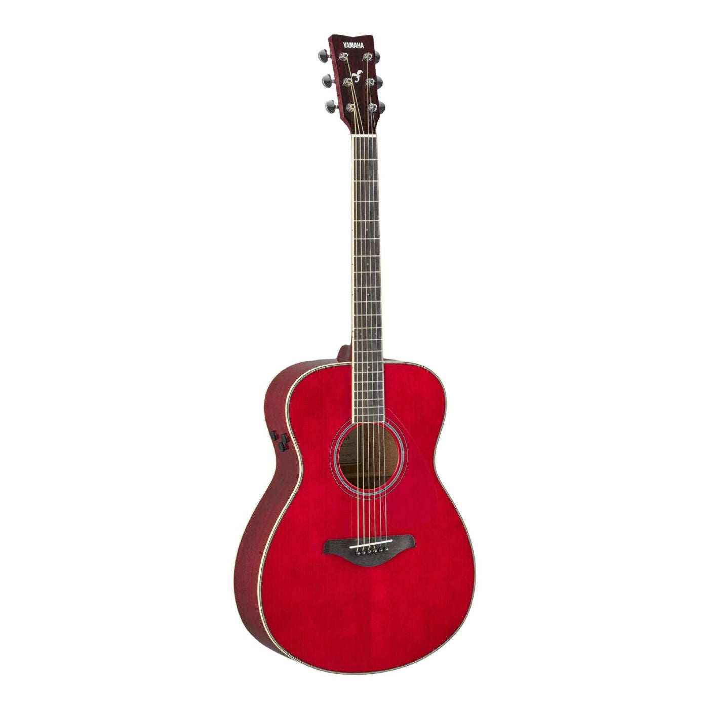Yamaha FS-TA TransAcoustic Concert Acoustic Guitar - Ruby Red