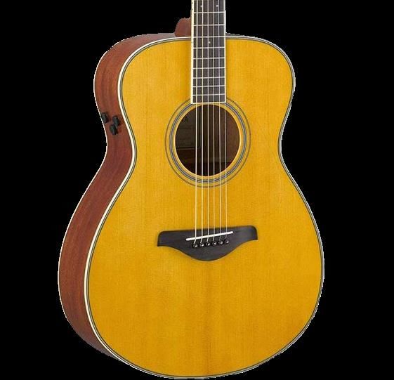Yamaha FS-TA TransAcoustic Concert Acoustic Guitar - Vintage Tint