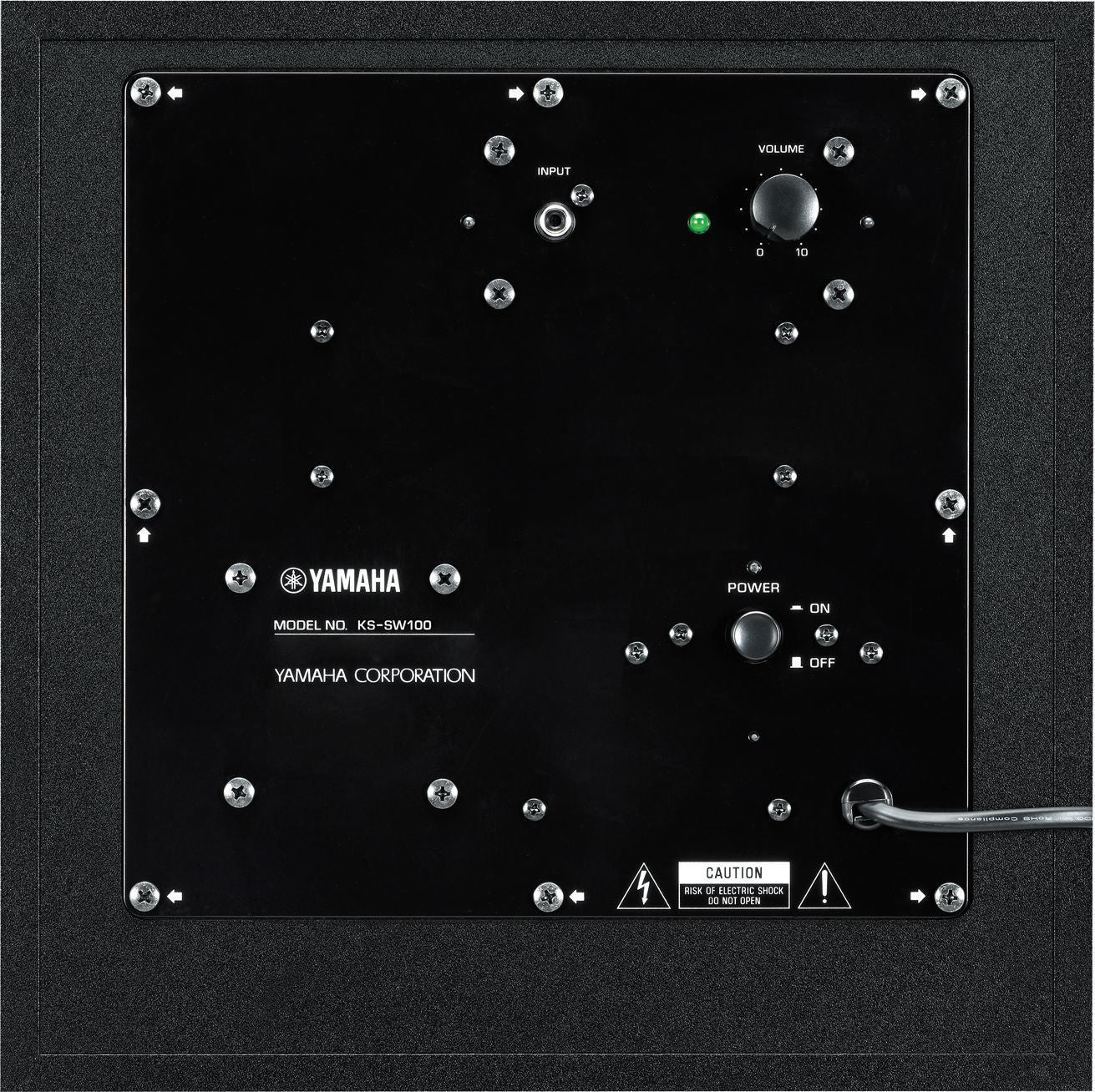 Yamaha KS-SW100 Compact 8in Subwoofer For Keyboard Instruments (KSSW100)