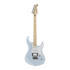 Yamaha Pacifica PAC112VM electric guitar in ice blue with a solid body, dual humbucker pickups, and maple neck.